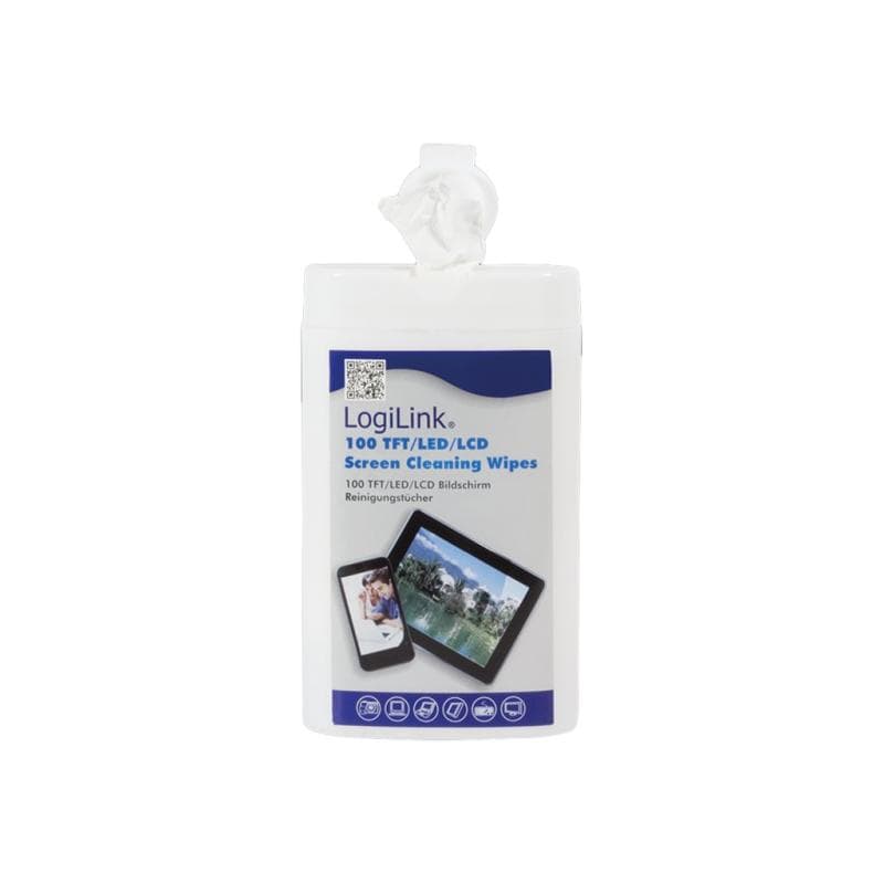 LogiLink Reinigungstücher TFT/LCD 100pcs/box, wipes: 85*120mm