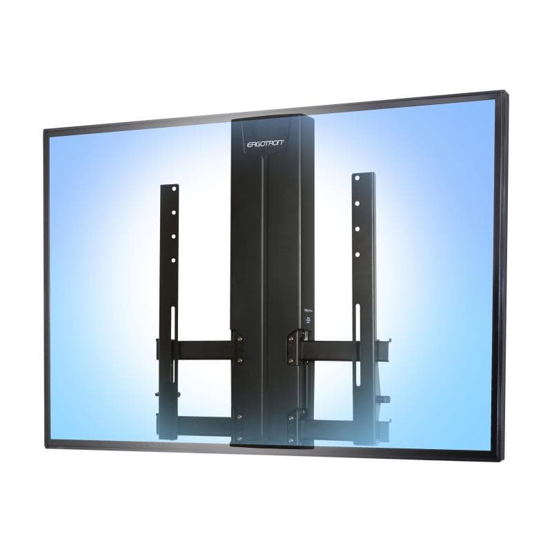 ERGOTRON TV Wandhalterung Glide HD in Schwarz - 10° neigbare Wandhalterung