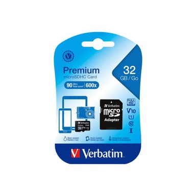 VERBATIM 32 GB SD Micro (SDHC) Class 10