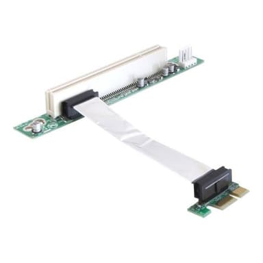 DELOCK Riser Card Delock PCIe x1 -> PCI 32bit 5v flexibles Kabel