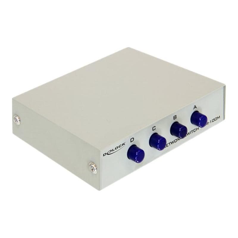 DELOCK RJ45 Switch Delock 4 Eingänge -> 1 Ausgang