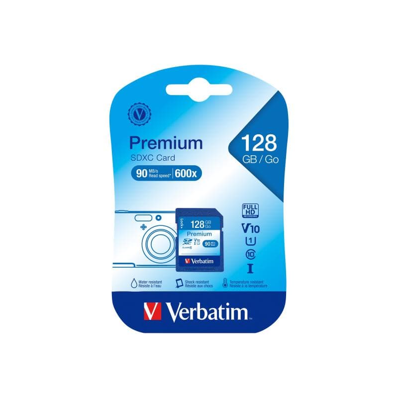 VERBATIM SECURE DIGITAL CARD XC 128GB