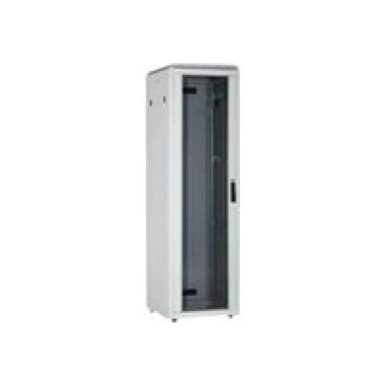 DIGITUS Netzwerkschrank 48,3cm 19Zoll 22HE grau 6/8 H1164mmxB600mmxT800mm