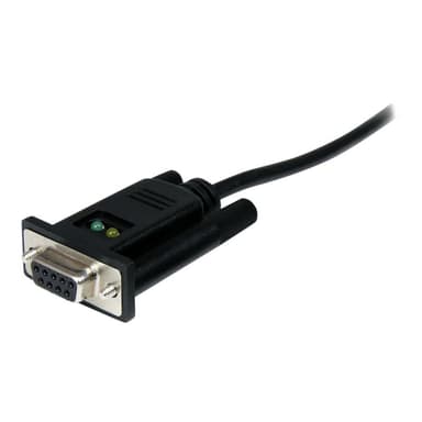 STARTECH.COM 1m USB Nullmodem RS232 Adapter Kabel - USB 2.0 auf Seriell DB9 mit FTDI Chipsatz - USB