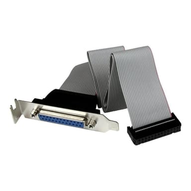 STARTECH.COM Low Profile IDC 26 (Buchse) auf DB25 (Buchse) Slotblech 40cm - Mainboard Header ICD26 a