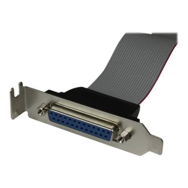 STARTECH.COM Low Profile IDC 26 (Buchse) auf DB25 (Buchse) Slotblech 40cm - Mainboard Header ICD26 a