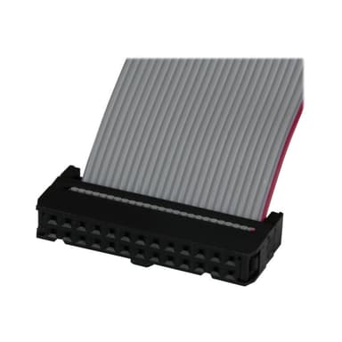 STARTECH.COM Low Profile IDC 26 (Buchse) auf DB25 (Buchse) Slotblech 40cm - Mainboard Header ICD26 a