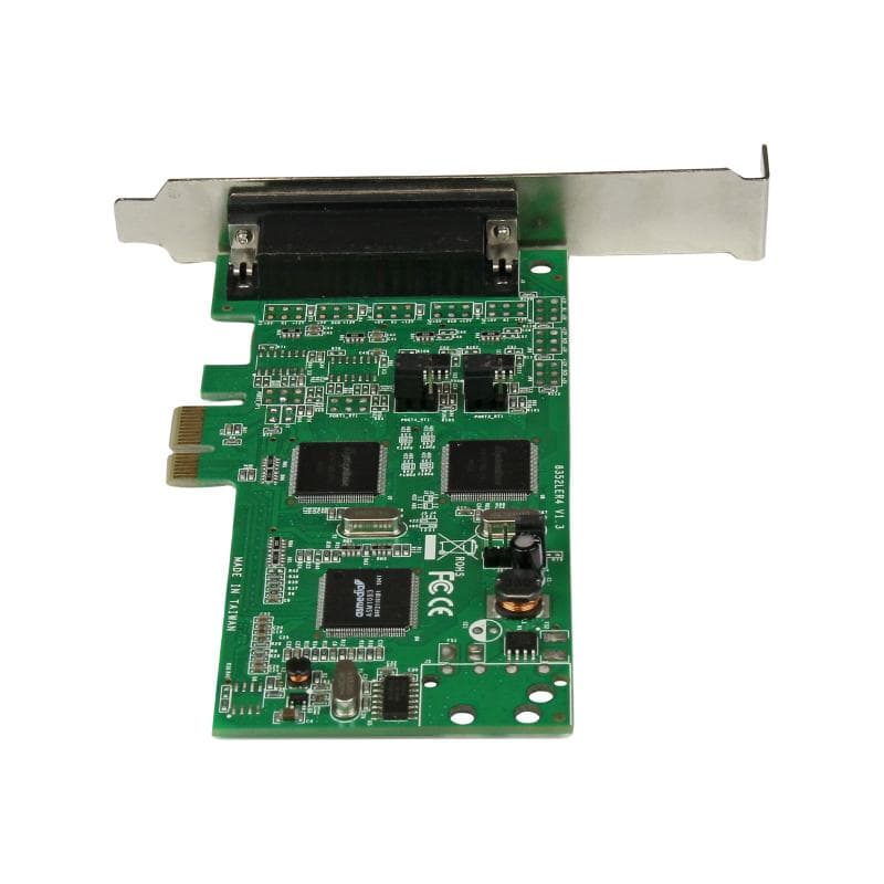 STARTECH.COM 4 Port Serielle PCI Express Schnittstellenkarte - 2 x RS232 2 x RS422 / RS485 - PCIe Ad