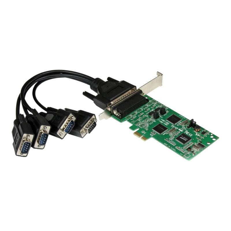 STARTECH.COM 4 Port Serielle PCI Express Schnittstellenkarte - 2 x RS232 2 x RS422 / RS485 - PCIe Ad