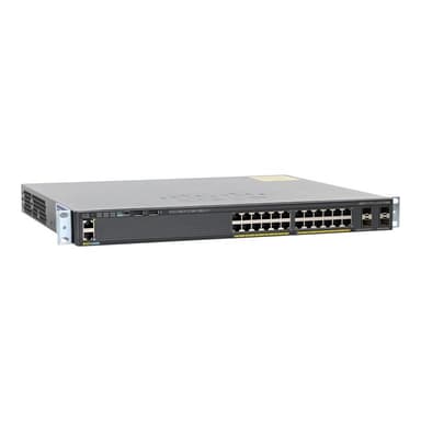 CISCO SYSTEMS Switch/Cat 2960-X 24GigE 370W 4x1G SFP