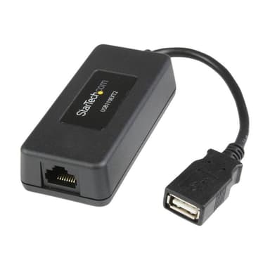 STARTECH.COM 1 Port USB over Cat5 / Cat6 Ethernet Extender - up to 131ft (40m)