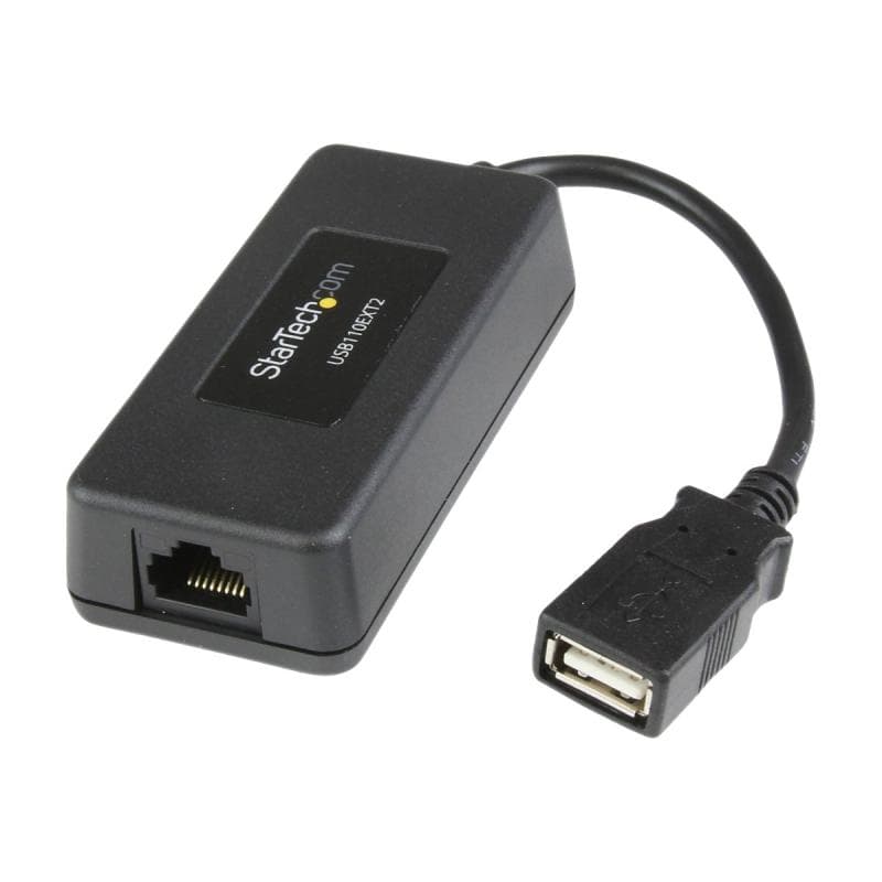 STARTECH.COM 1 Port USB over Cat5 / Cat6 Ethernet Extender - up to 131ft (40m)