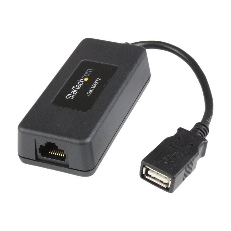 STARTECH.COM 1 Port USB over Cat5 / Cat6 Ethernet Extender - up to 131ft (40m)