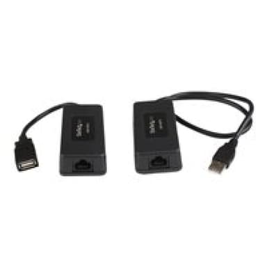 STARTECH.COM 1 Port USB over Cat5 / Cat6 Ethernet Extender - up to 131ft (40m)