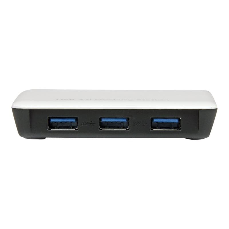 STARTECH.COM 3 Port USB 3.0 Hub mit Gigabit Ethernet - Powered USB3 mit Ethernet