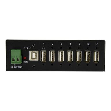 STARTECH.COM Mountable Rugged Industrial 7 Port USB Hub