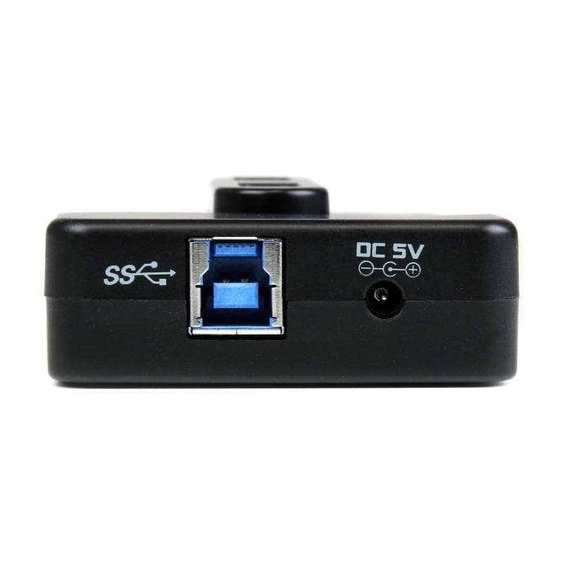 STARTECH.COM 6 Port USB 3.0 / 2.0 Hub mit 2A Ladeanschluss - 2x USB 3.0 SuperSpeed und 4x USB 2.0 Co