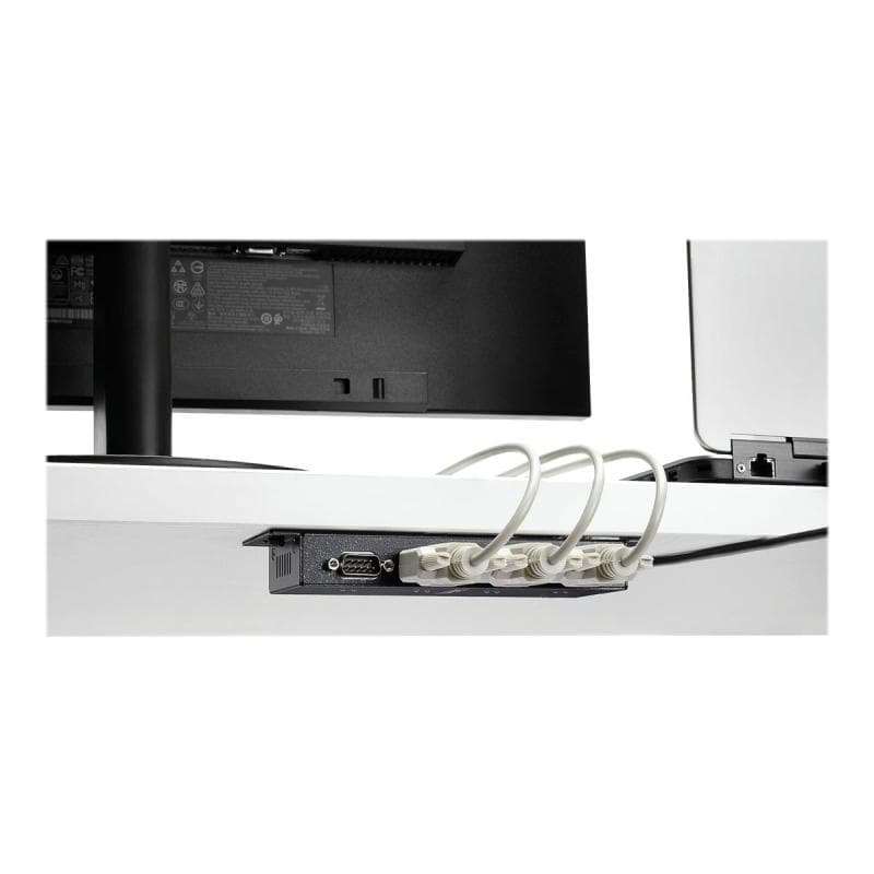 STARTECH.COM 4 Port USB auf Seriel RS232 Adapter Hub - Industriell DIN-Scheinen/ Wandmontagefähig -