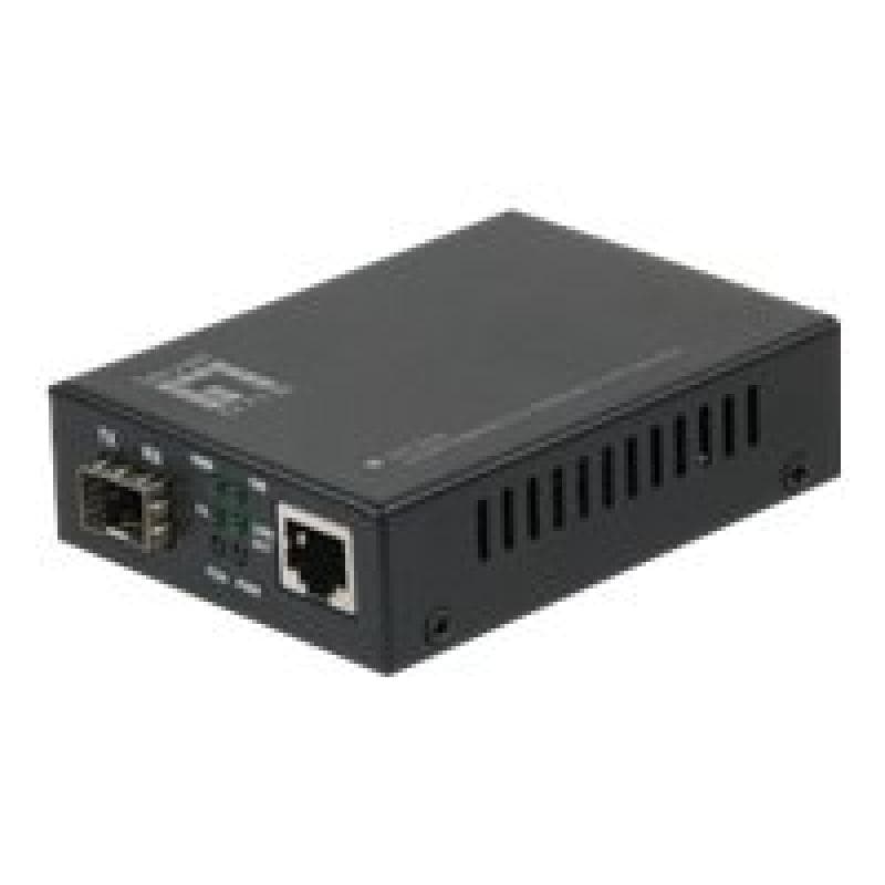 LEVEL ONE LEVLE ONE GVT-2000 10/100/1000BASE-T to 1000BASE-X SFP Converter