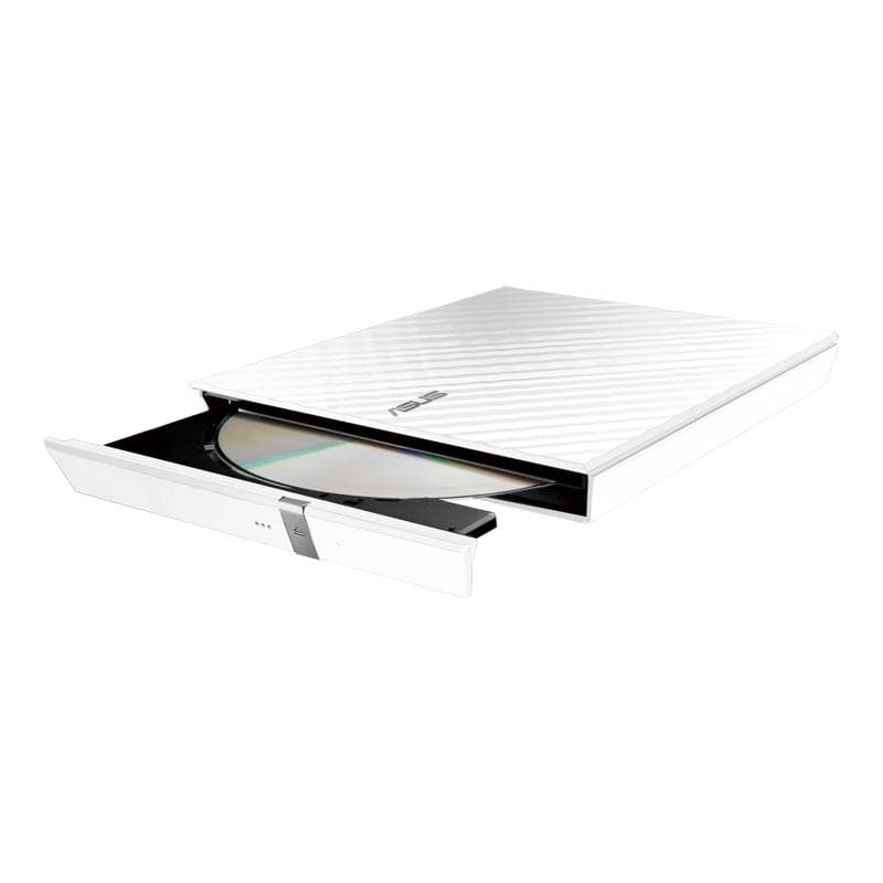 ASUS DVW ASUS SDRW-08D2S-U EXT Slim USB Lite White Retail Wave- exter