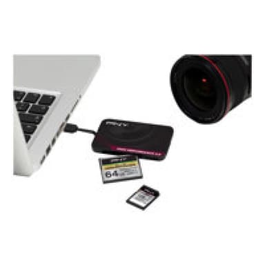 PNY Flash Card Reader High Performance 3.0 Formate SD/miniSD/microSD/SDHC/miniSDHC/microSDHC/SDXC/mi