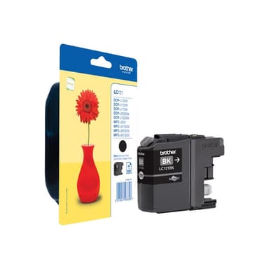 BROTHER LC121BK Schwarz Tintenpatrone