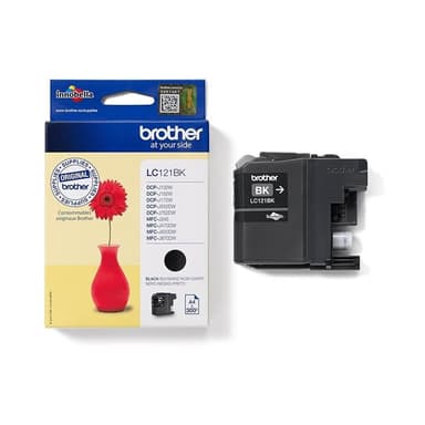 BROTHER LC121BK Schwarz Tintenpatrone