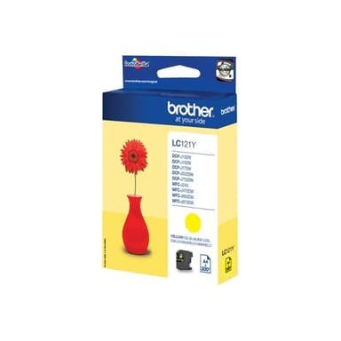 BROTHER LC121Y Gelb Tintenpatrone