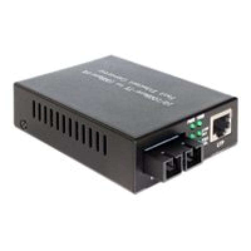DELOCK Medien Konverter 100Base-FXSC SM 1310nm 20km