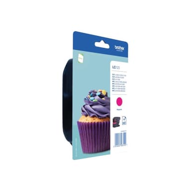 BROTHER Tinte LC-123MBP Magenta Blister