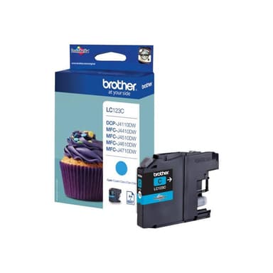 BROTHER Tinte LC-123CBP Cyan Blister
