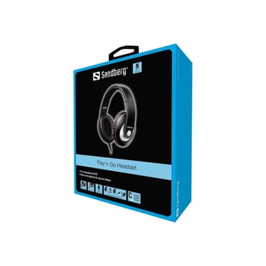 SANDBERG Play n Go Headset Black