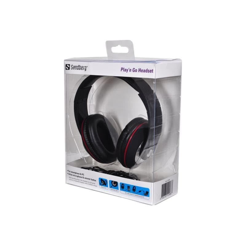 SANDBERG Play n Go Headset Black