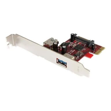 STARTECH.COM 2 Port USB 3.0 SuperSpeed PCI Express Schnittstellenkarte mit UASP Unterstützung - PCIe