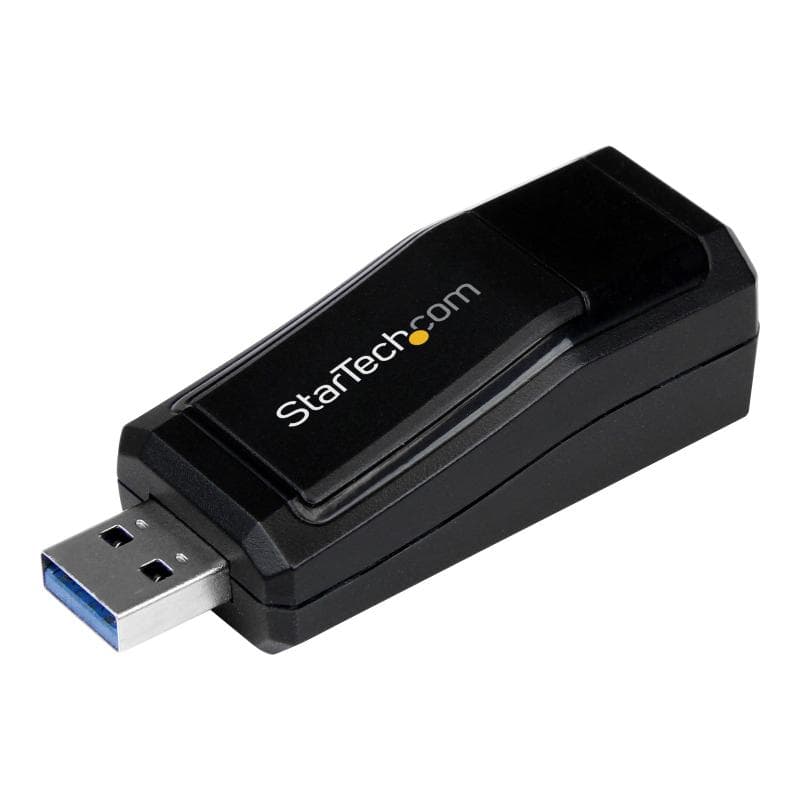 STARTECH.COM USB 3.0 auf Gigabit Ethernet Lan Adapter - Schwarz