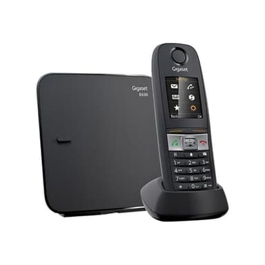 GIGASET COMMUNICATIONS GMBH GIGASET E630 schwarz IP65 zertifiziert Vibrationsalarm Freisprechfunktio