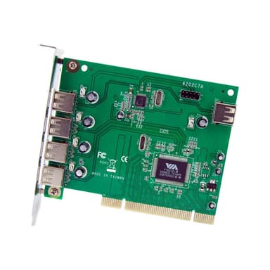 STARTECH.COM 7 Port USB 2.0 PCI Schnittstellenkarte - USB Controller Adapter Karte