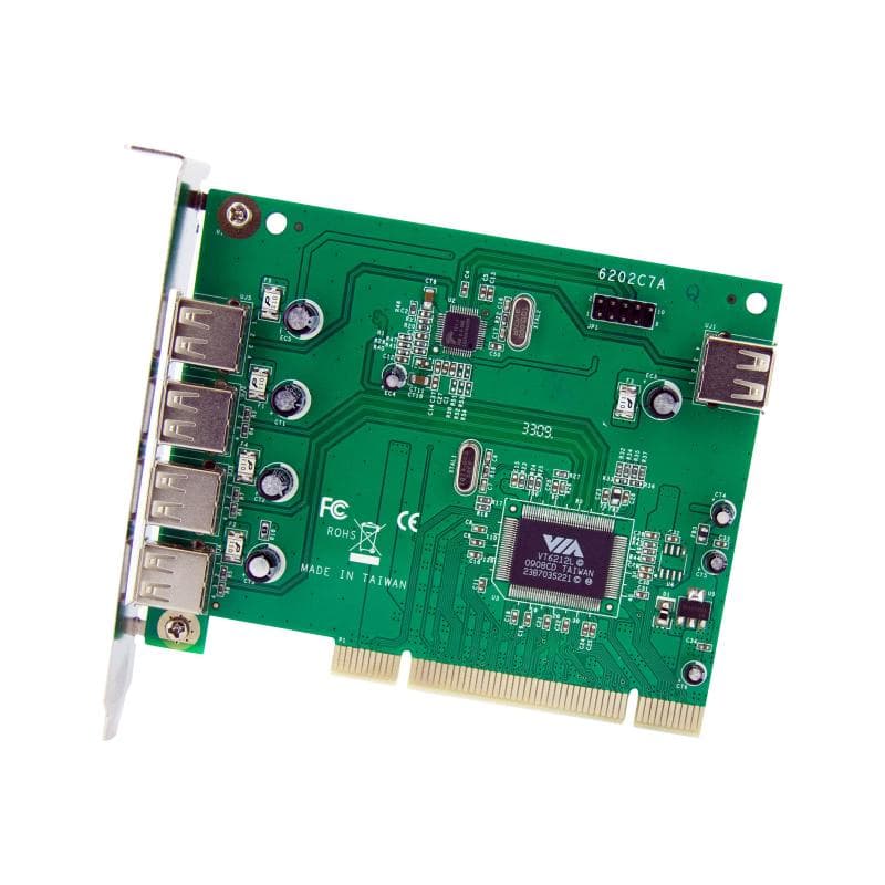 STARTECH.COM 7 Port USB 2.0 PCI Schnittstellenkarte - USB Controller Adapter Karte