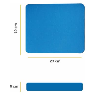 FELLOWES Mauspad Standard blau 5mm