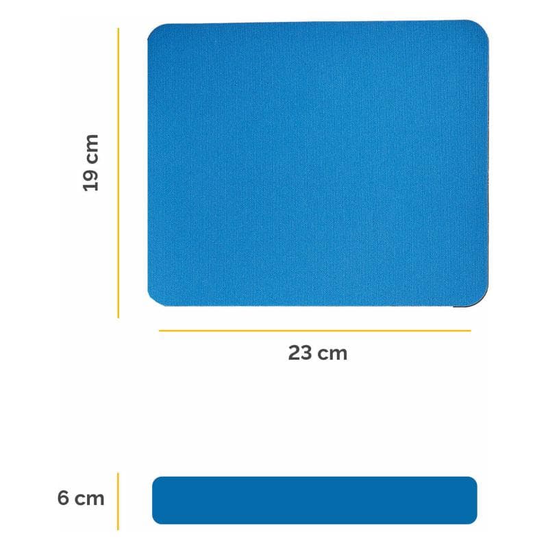 FELLOWES Mauspad Standard blau 5mm