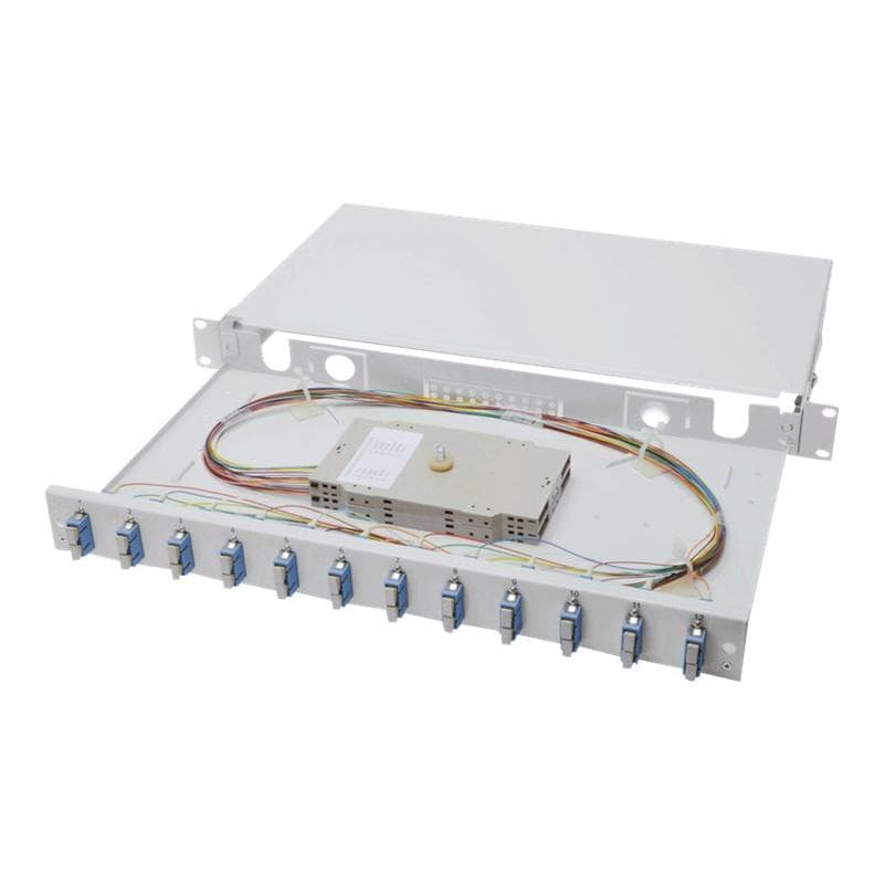 DIGITUS FIBER OPT.SPLICE BOX, 12XSC,OS