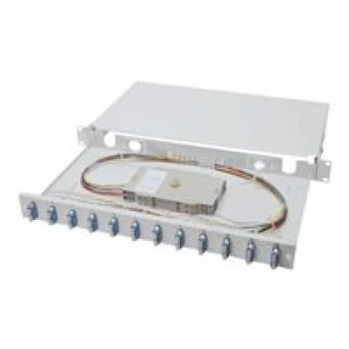 DIGITUS FIBER OPT.SPLICE BOX, 12XSC,OS