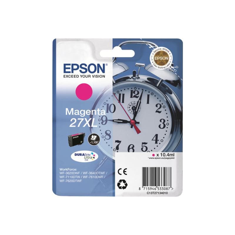 EPSON 27XL XL Magenta Tintenpatrone