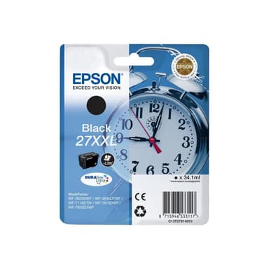 EPSON 27XXL XL Schwarz Tintenpatrone