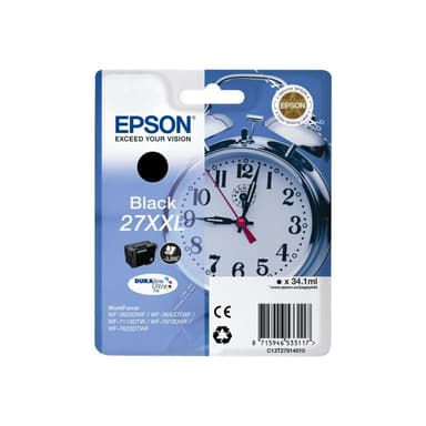 EPSON 27XXL XL Schwarz Tintenpatrone