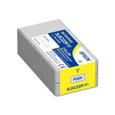 EPSON SJIC22P(Y) Gelb Tintenpatrone