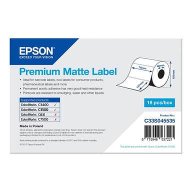 EPSON Premium gestanzte Etiketten 265 Etikett(en)