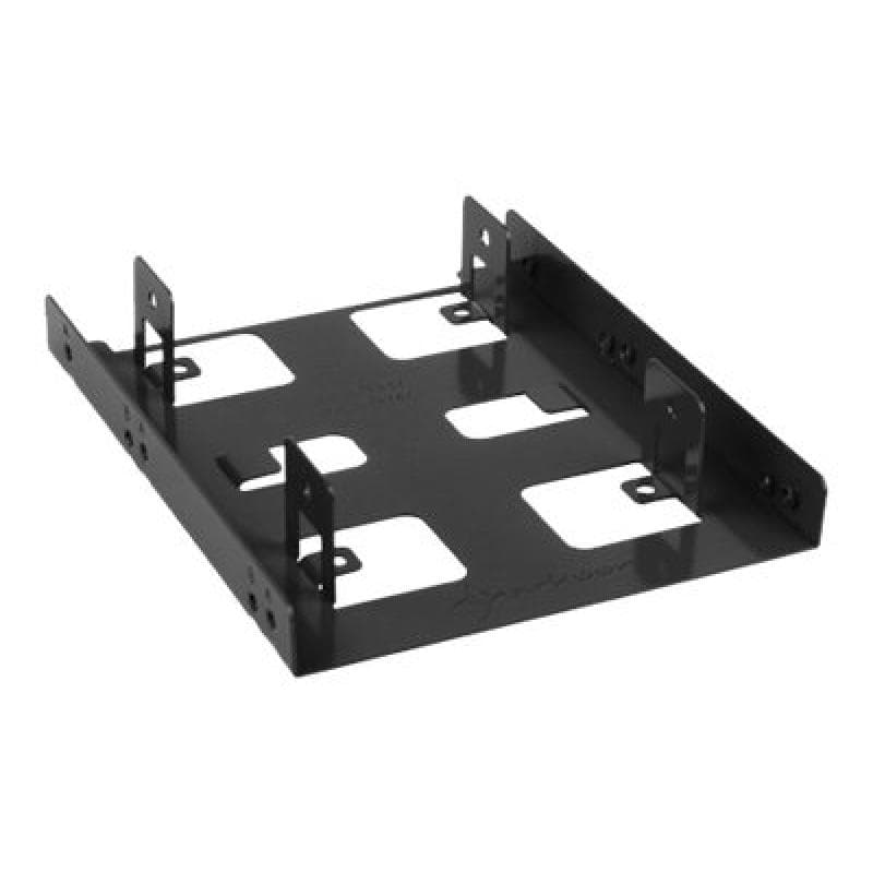 Zubehör Sharkoon 3,5″  BayExtension Einbaurahmen HDD+SSD