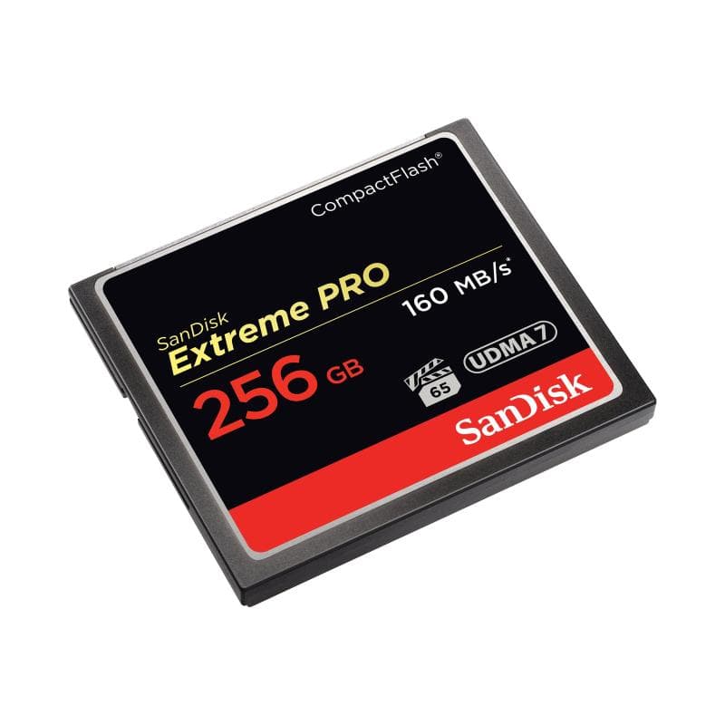 SANDISK COMPACT FLASH CARD 256GB