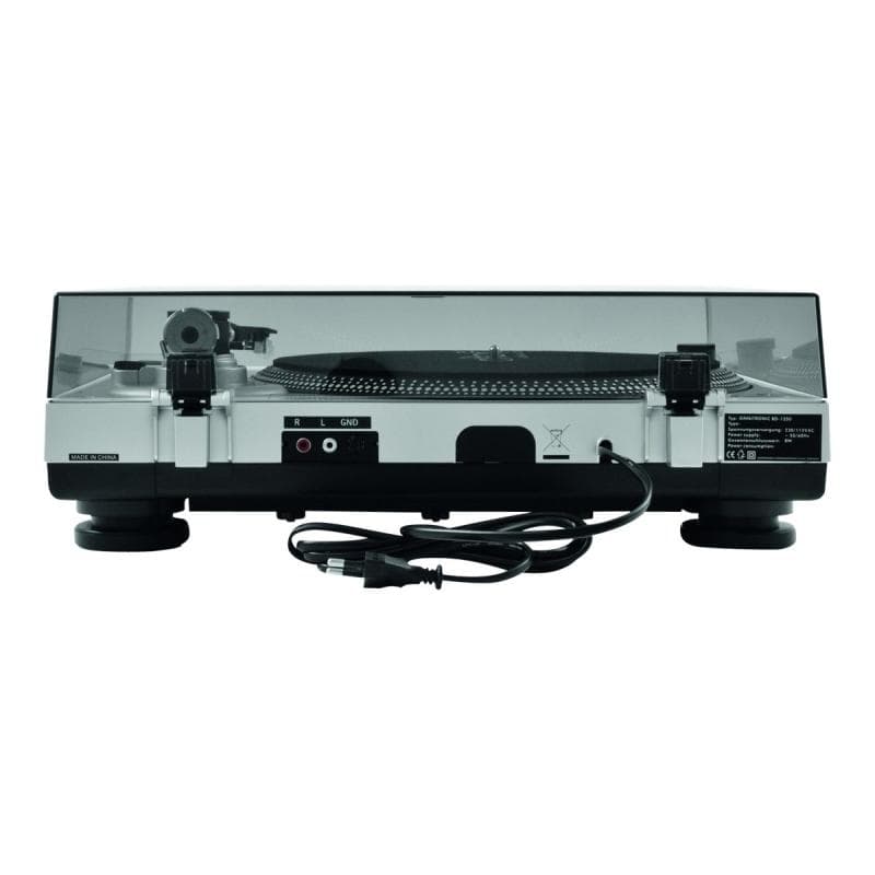 Omnitronic BD-1350 Plattenspieler silber